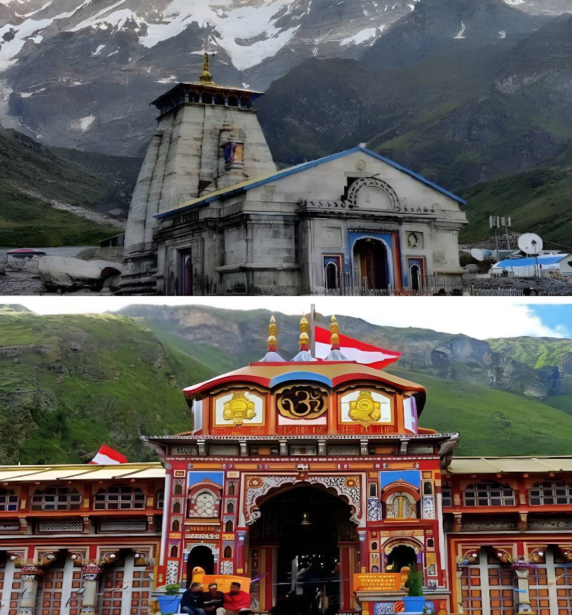 Do Dham Yatra by Helicopter